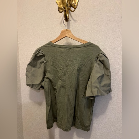 Loft Flutter Short Sleeve Top Size L - Picture 2 of 4